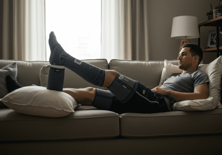 How to Use Compression and Elevation for Acute Swelling