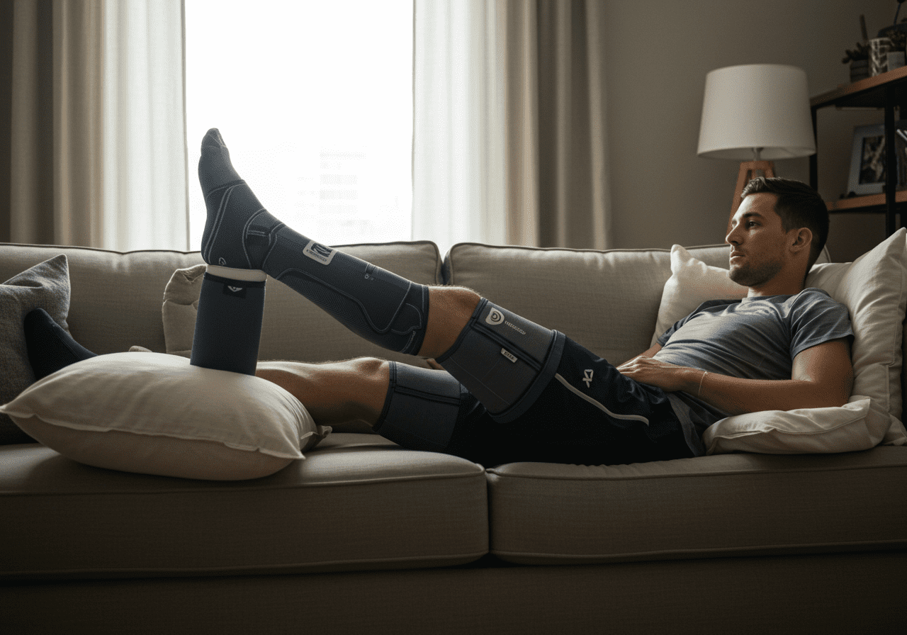 How to Use Compression and Elevation for Acute Swelling