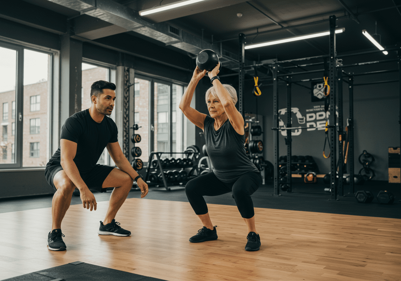 Strength Training for Older Adults: Safety and Progressions